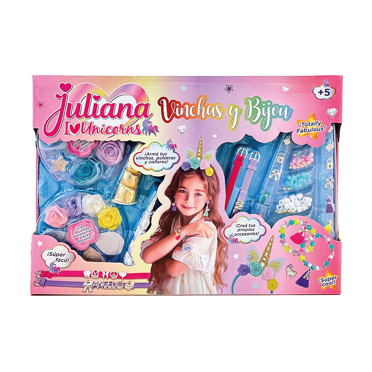 Juliana I Love Unicorns Vinchas y Bijou
