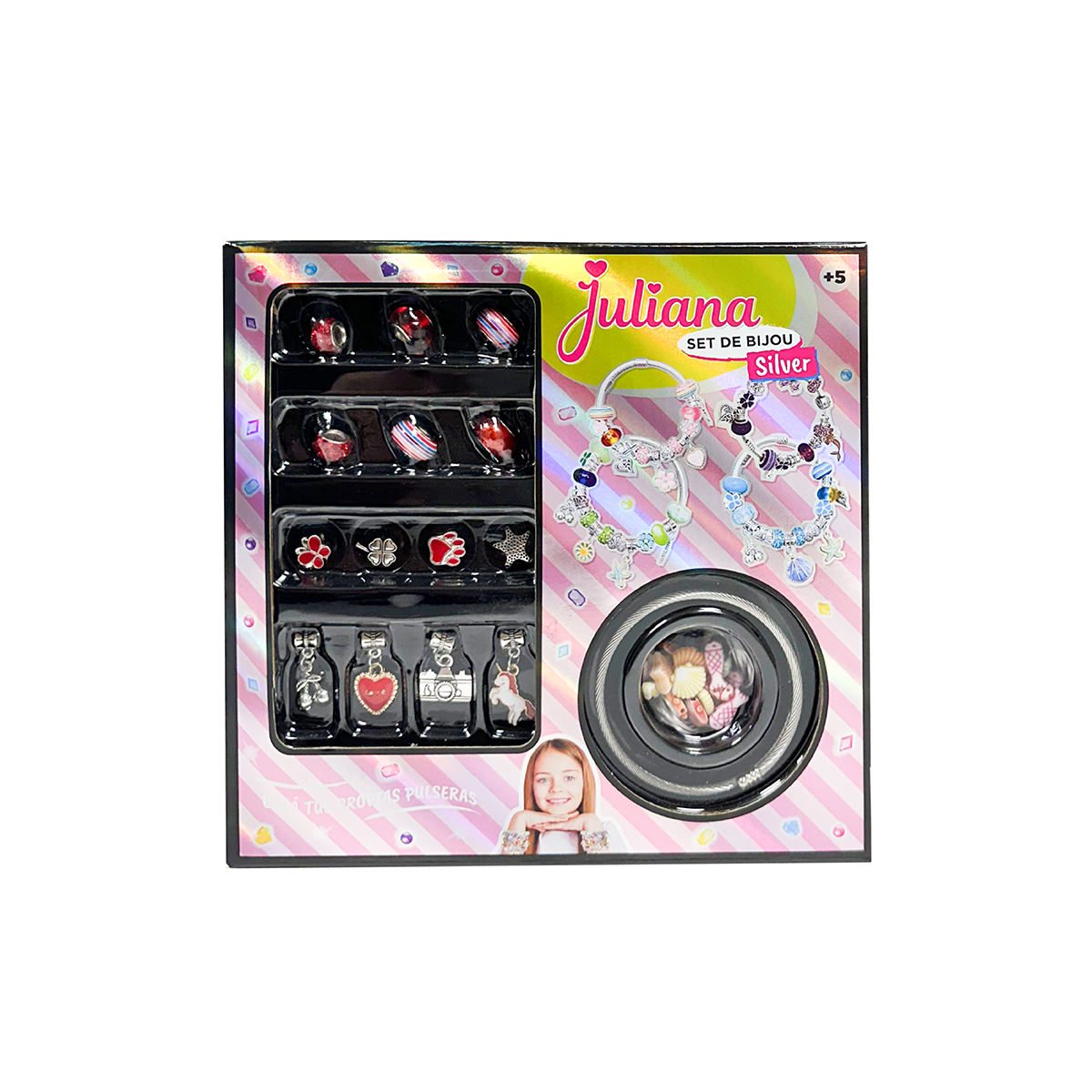 Juliana Set de Bijou Silver