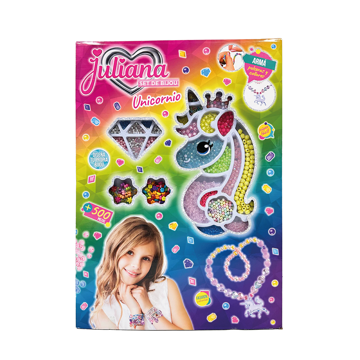 Juliana Set de Bijou Unicornio Extra Grande