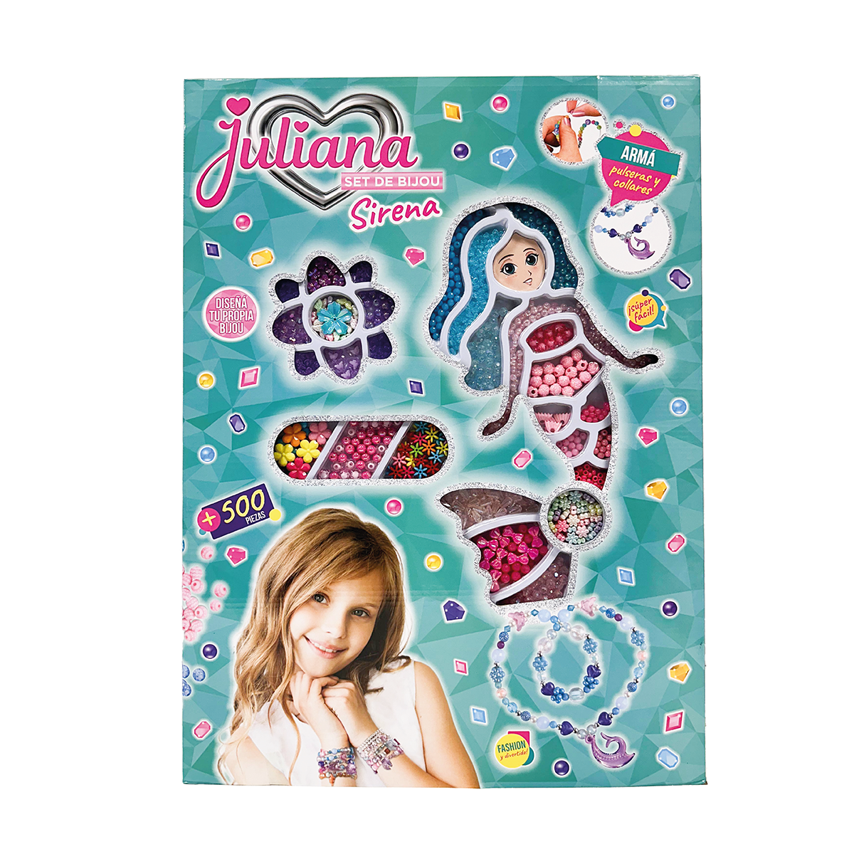 Juliana Set de Bijou Sirena Extra Grande