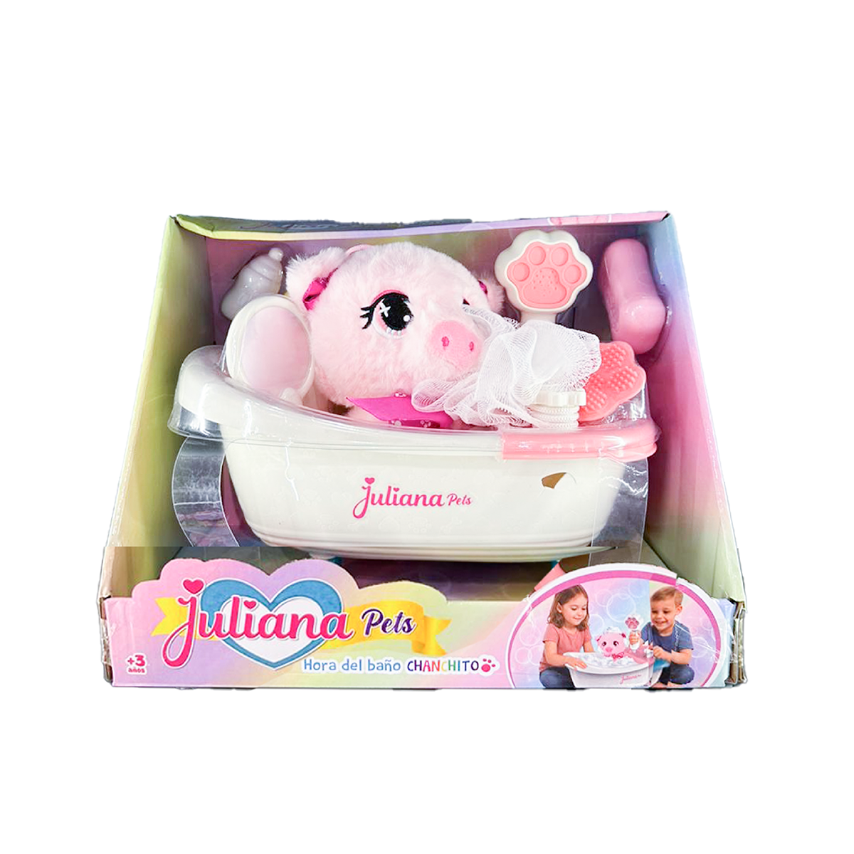 Juliana Pets Hora del Baño Cerdito
