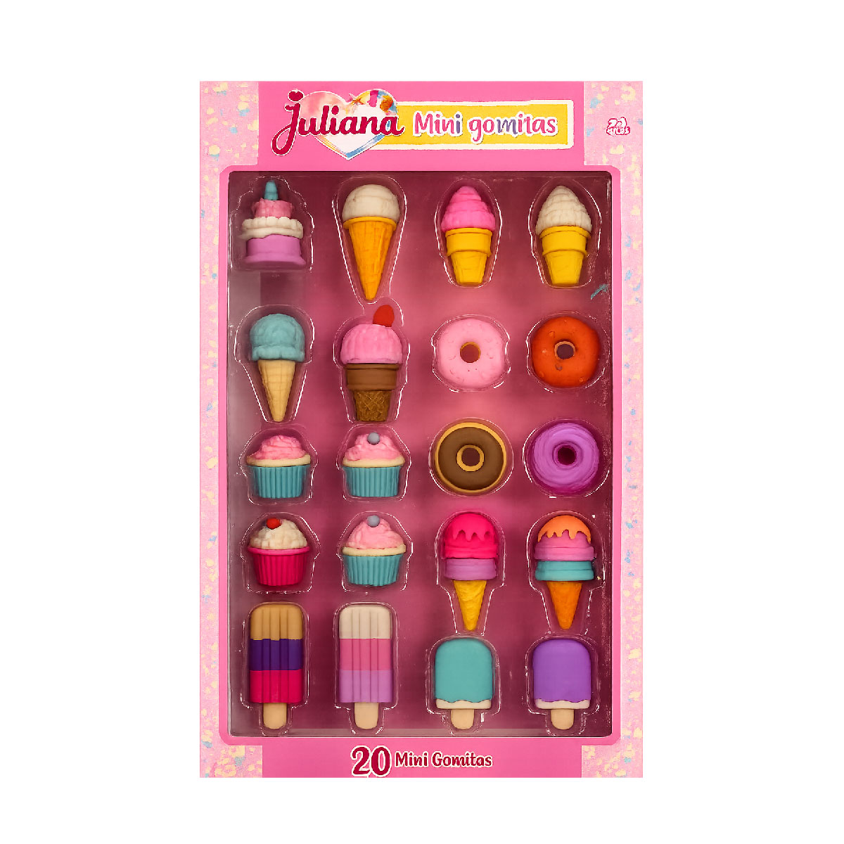 Mini Gomitas 3D Dulces x20