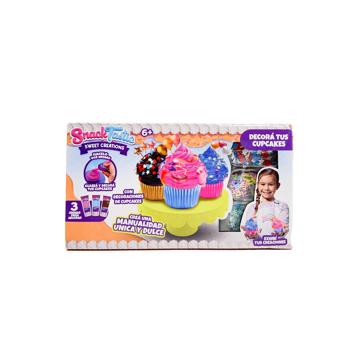Snack Tastic Decorá tus Cupcakes