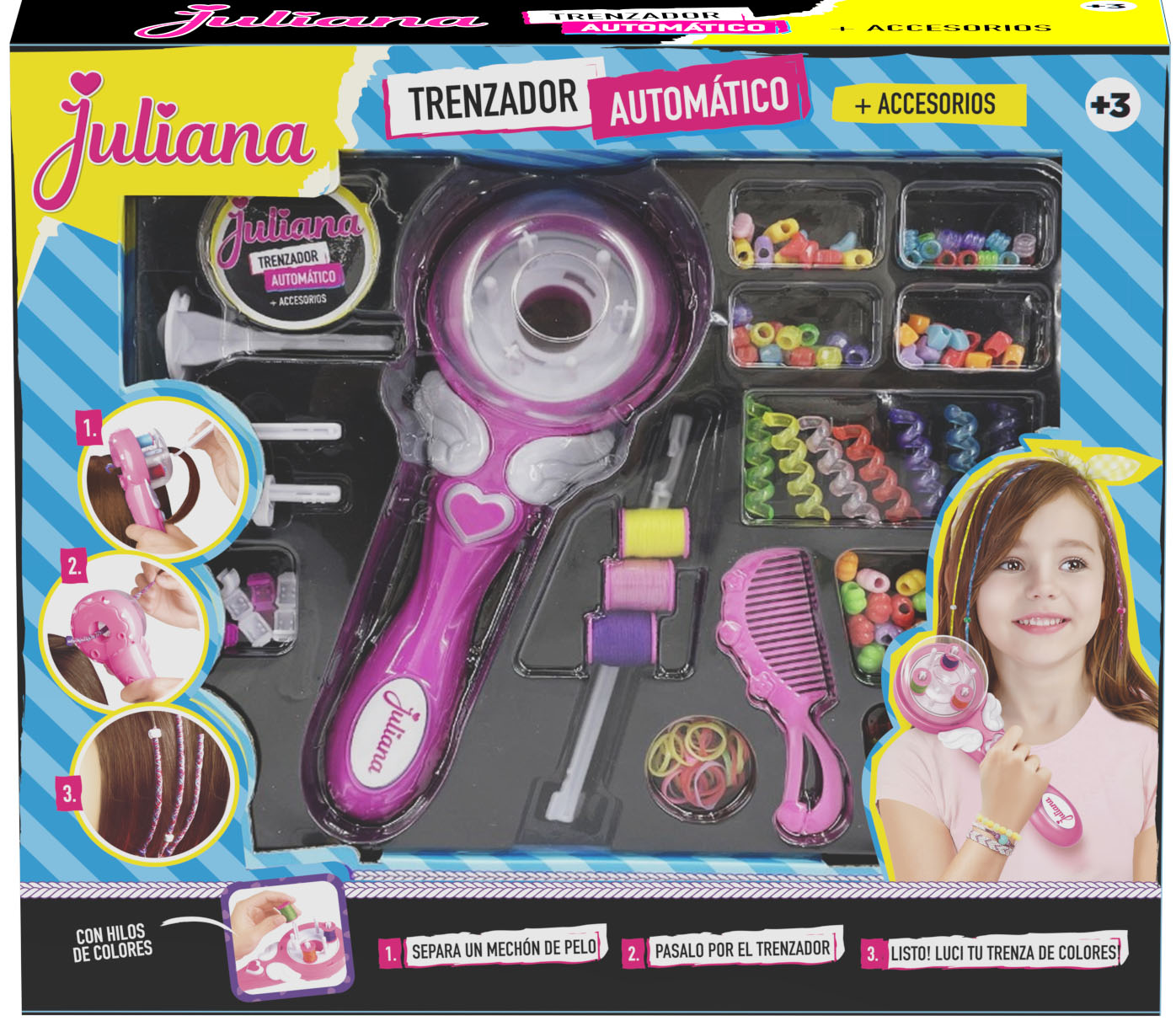JULIANA TRENZADOR C/ ACCESORIOS