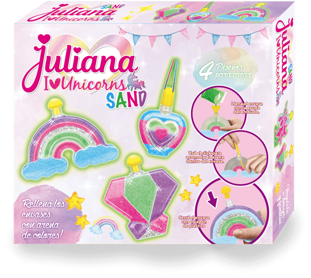 JULIANA I LOVE UNICORNS SAND