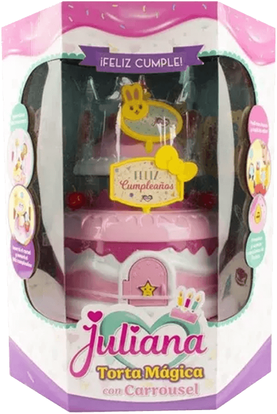 JULIANA TORTA MÁGICA CON CARROUSEL