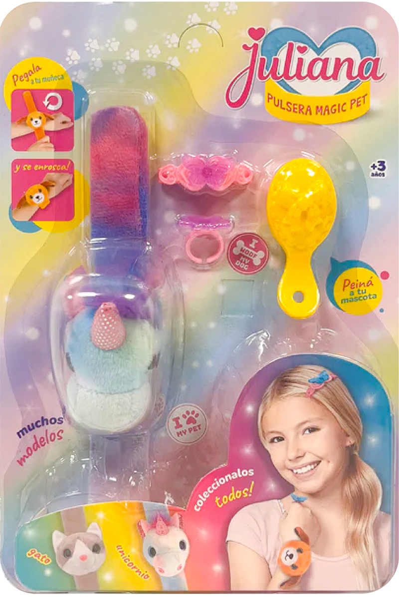 JULIANA PULSERA MAGIC PETS UNICORNIO