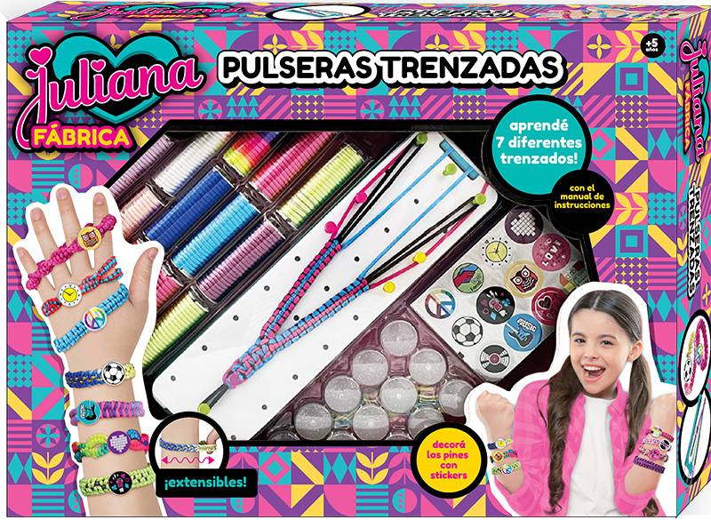 JULIANA FÁBRICA PULSERAS TRENZADAS