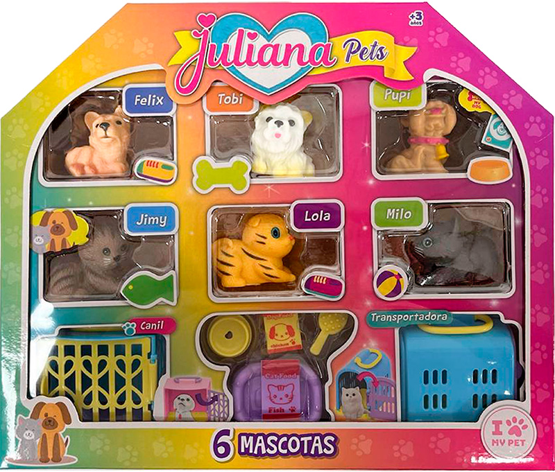 JULIANA PETS 6 MASCOTAS