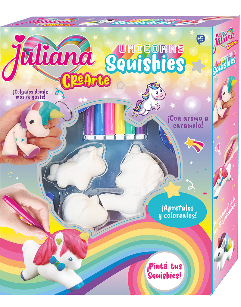 JULIANA CREARTE UNICORNS SQUISHIES