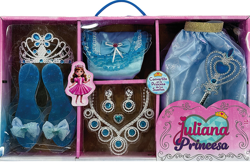 Juliana Princesa Set Completo Fantasía
